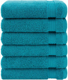Pack of 6 Luxury Large Cotton Bath Towels