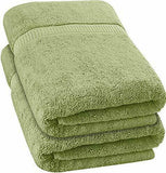 Pack of  2 Luxury Large Bath Cotton Towels