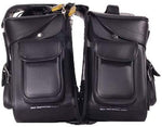 Plain Quick Detach Universal Fit PVC Saddle Bag