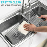 Stainless Steel Sink Drainer Mat